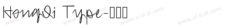 HongQi Type字体转换